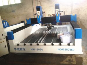 通辽霍林郭勒HW-2030双头多功能石材雕刻机