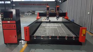 通辽霍林郭勒HW-1825双头重型浮雕石材雕刻机