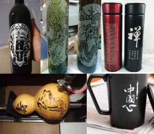 通辽霍林郭勒酒瓶葫芦工艺品激光雕刻机